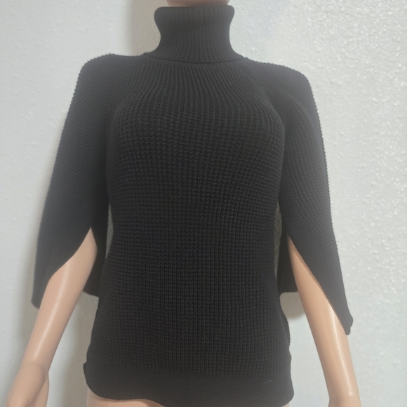 H by Halston Sweaters - H by Halston Black Cowl Neck Sweater